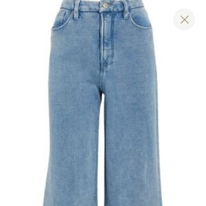 Good American jeanous wide leg skate jeans size 18